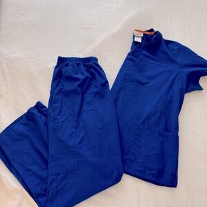 Royal Blue Scrubstar set